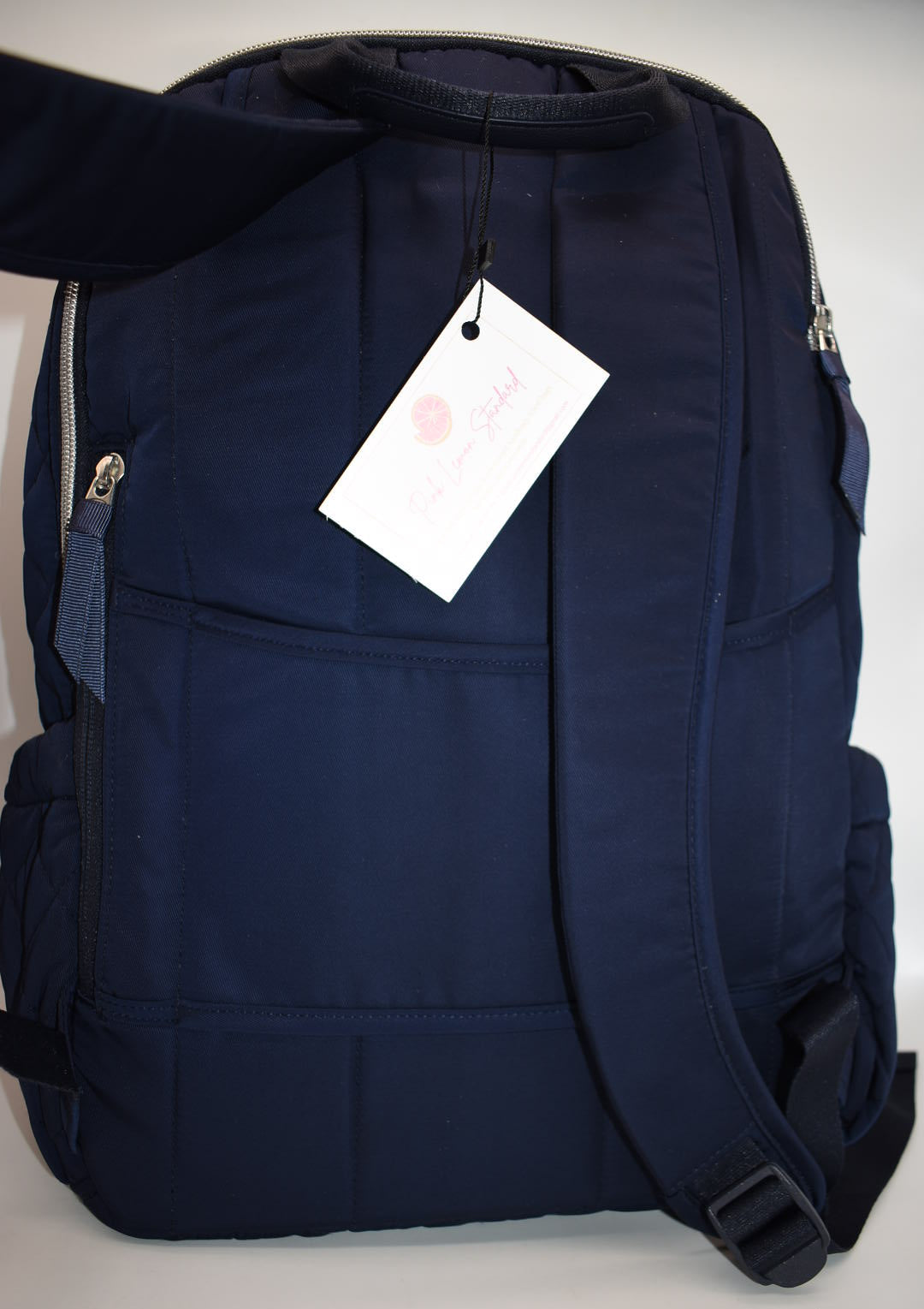 Vera Bradley Performance Twill Campus Backpack in Classic Navy