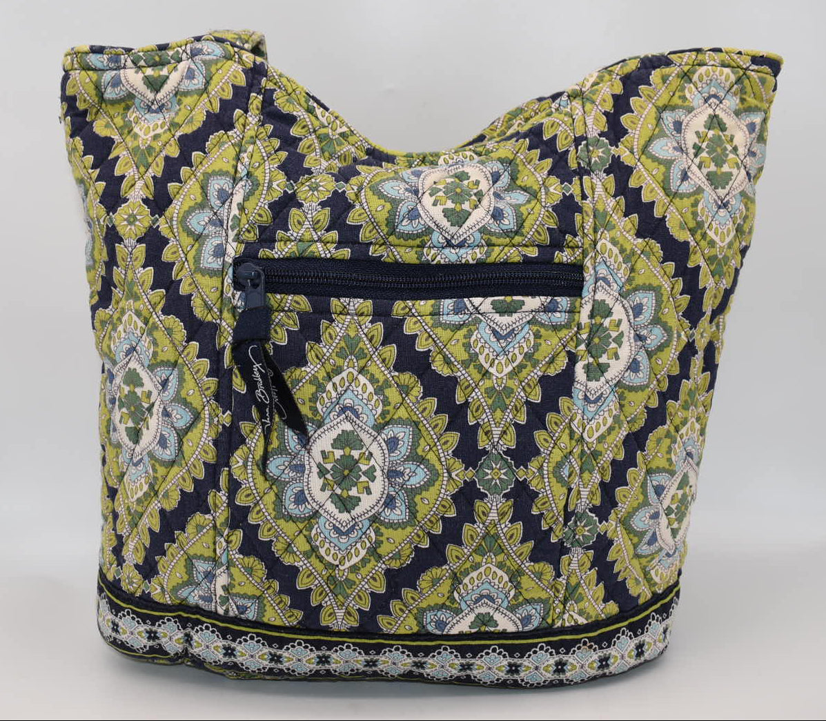 Vera Bradley Bucket Tote Bag in "Cambridge" Pattern