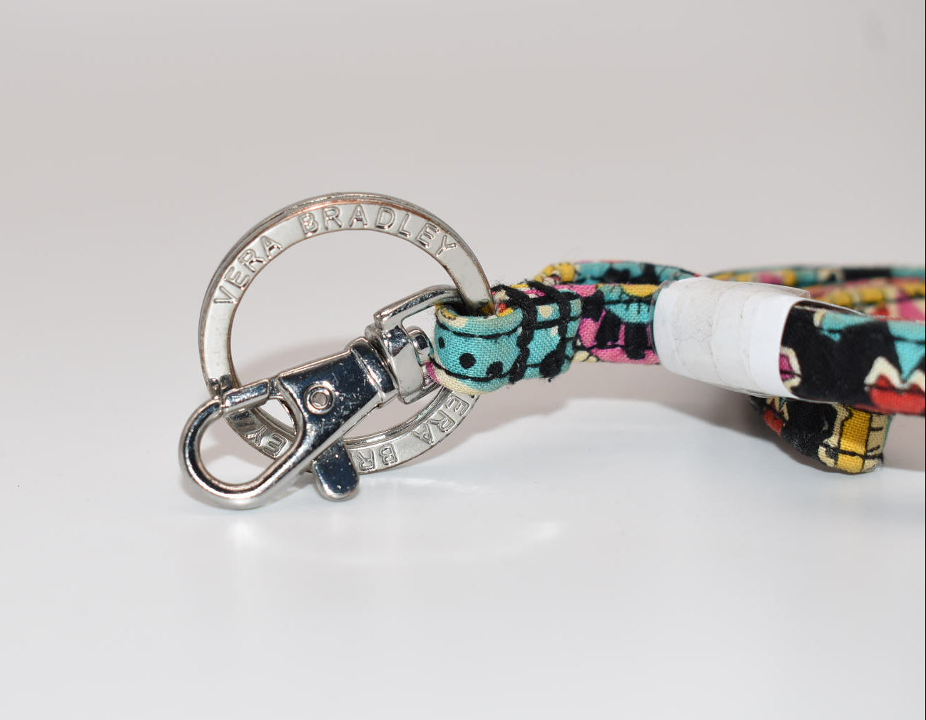 Vera Bradley Lanyard in "Parisian Paisley" Pattern