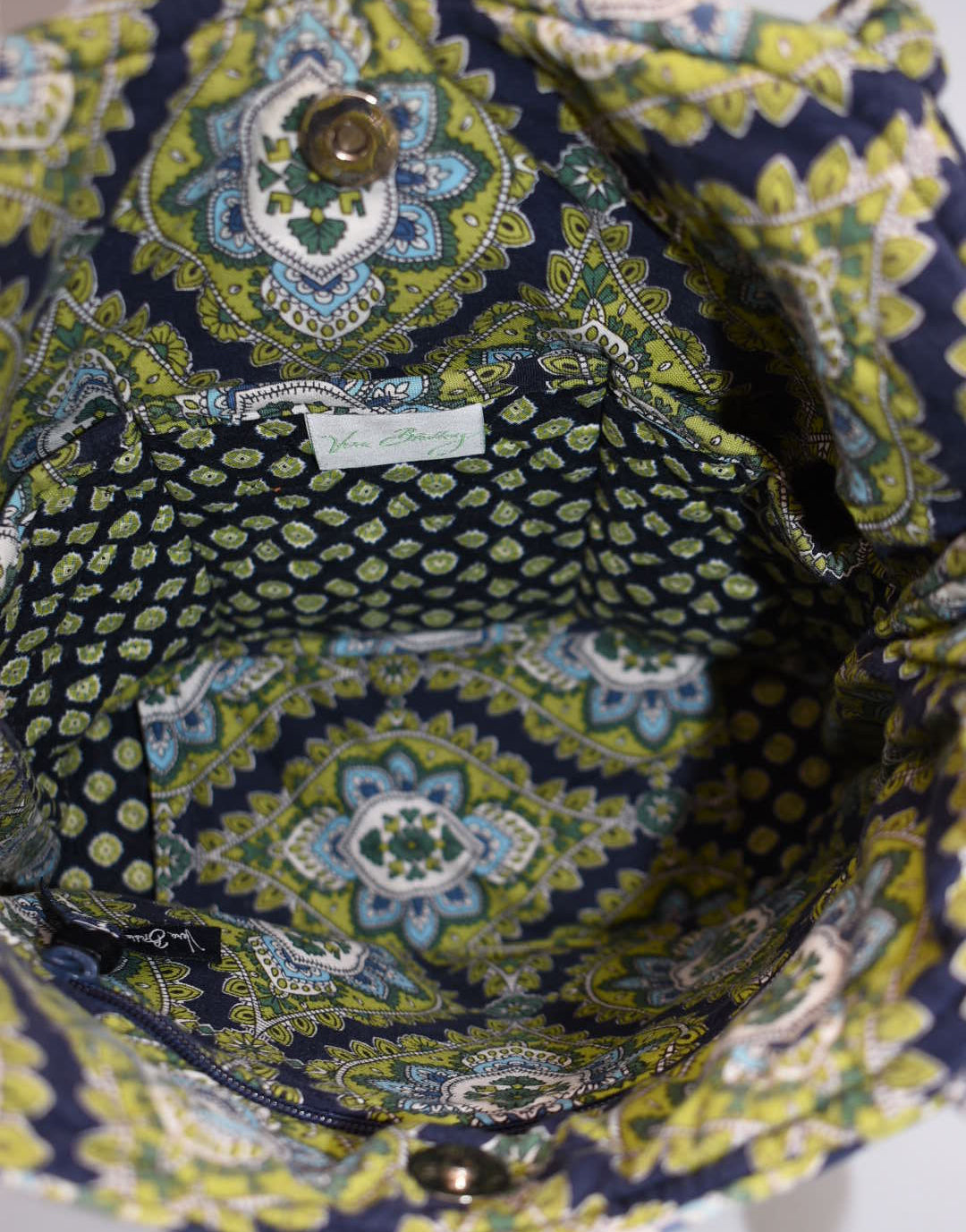 Vera Bradley Bucket Tote Bag in "Cambridge" Pattern