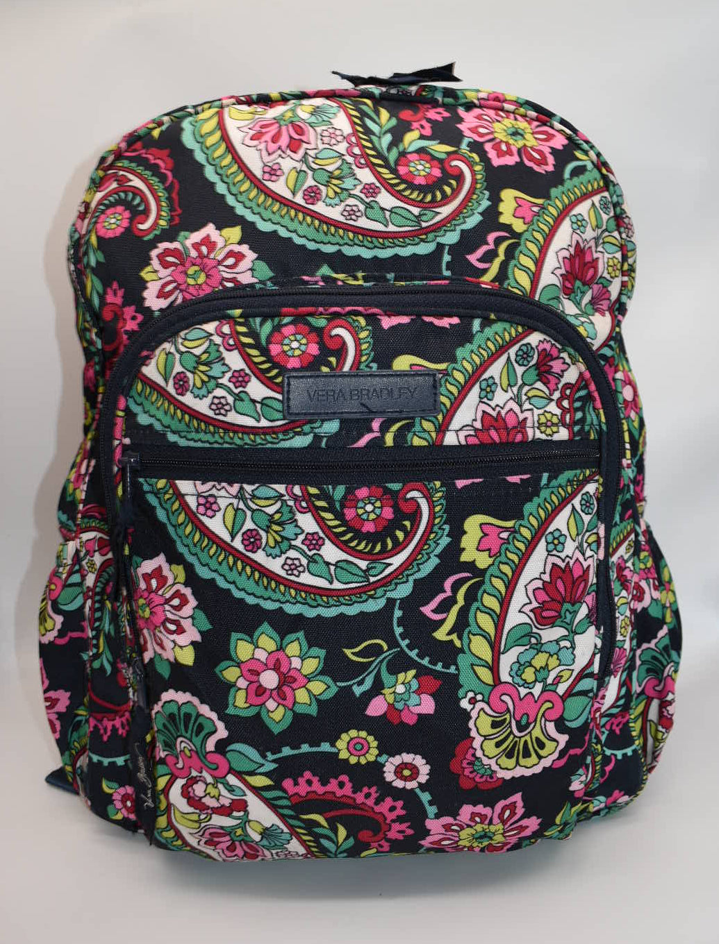 Vera Bradley Lighten Up Campus Backpack in "Petal Paisley" Pattern