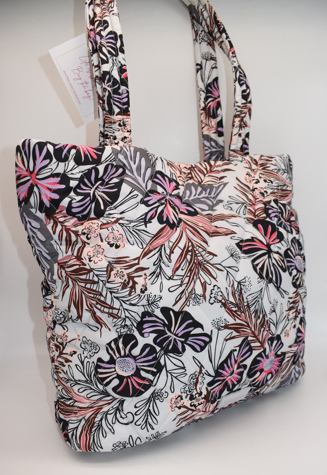 Vera Bradley Ultralight Tote Bag in Sun Washed Tropical