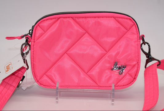 Lug Coupe SE Convertible Crossbody Bag in Magenta