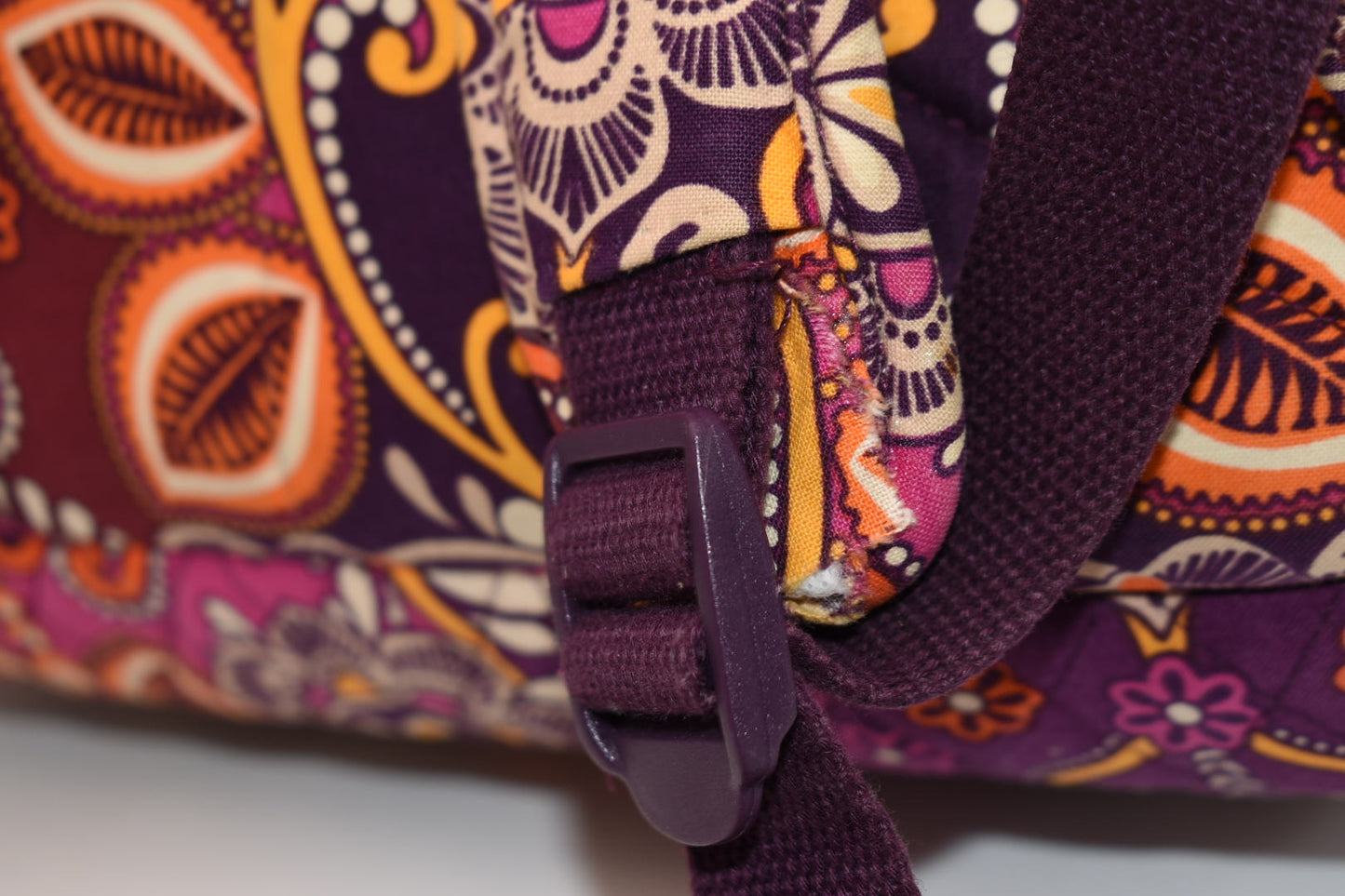 Vera Bradley Laptop Campus Backpack in "Safari Sunset" Pattern