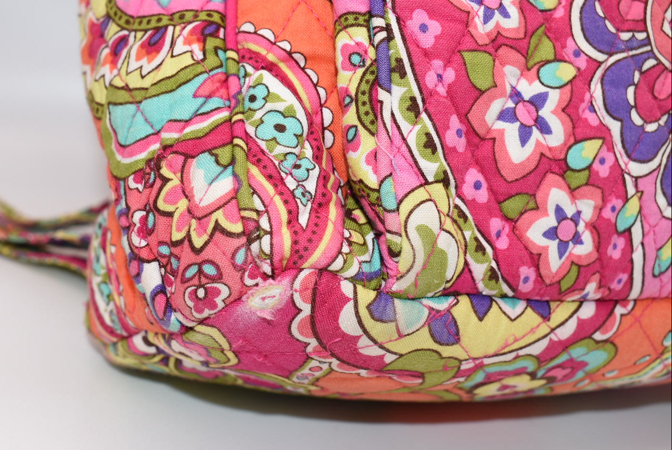 Vera Bradley Ultimate Backpack in "Pink Swirls" Pattern