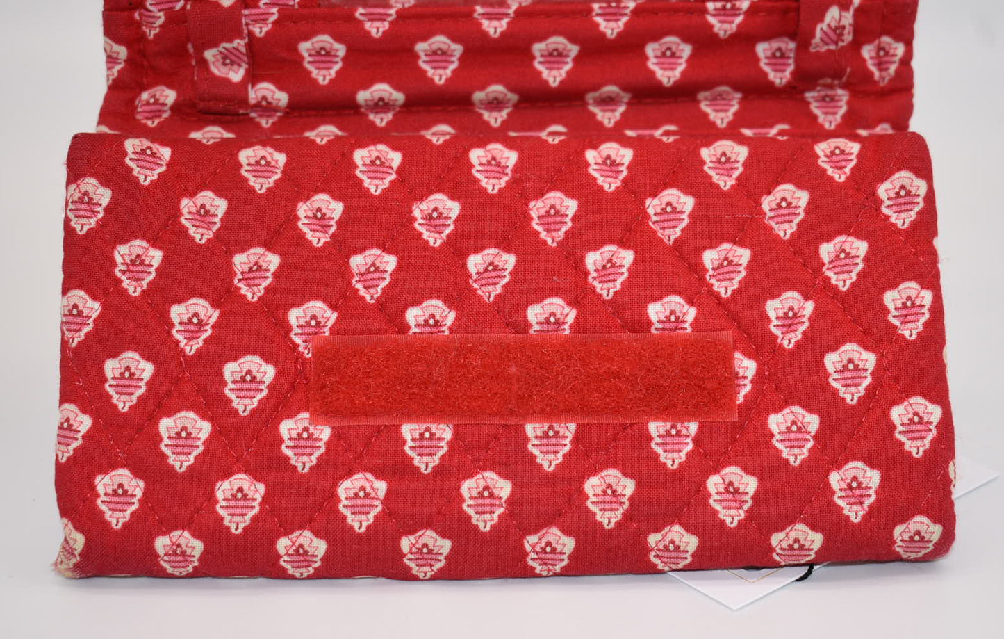 Vera Bradley Strap Crossbody Wallet in "Nantucket Red" Pattern