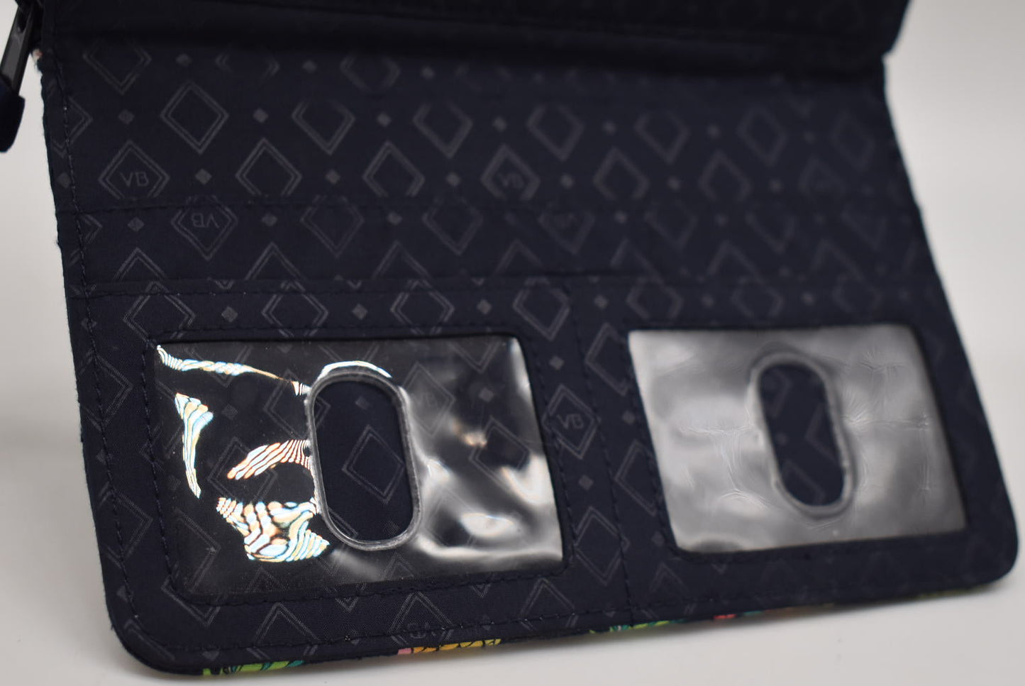 Vera Bradley RFID Turnlock Wallet in "Toucan Party" Pattern