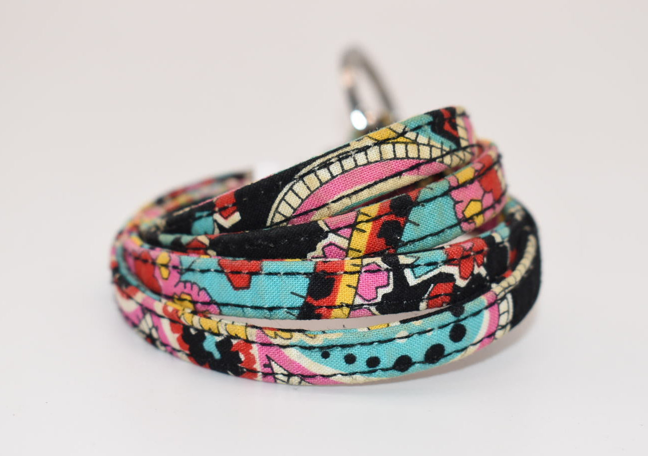 Vera Bradley Lanyard in "Parisian Paisley" Pattern