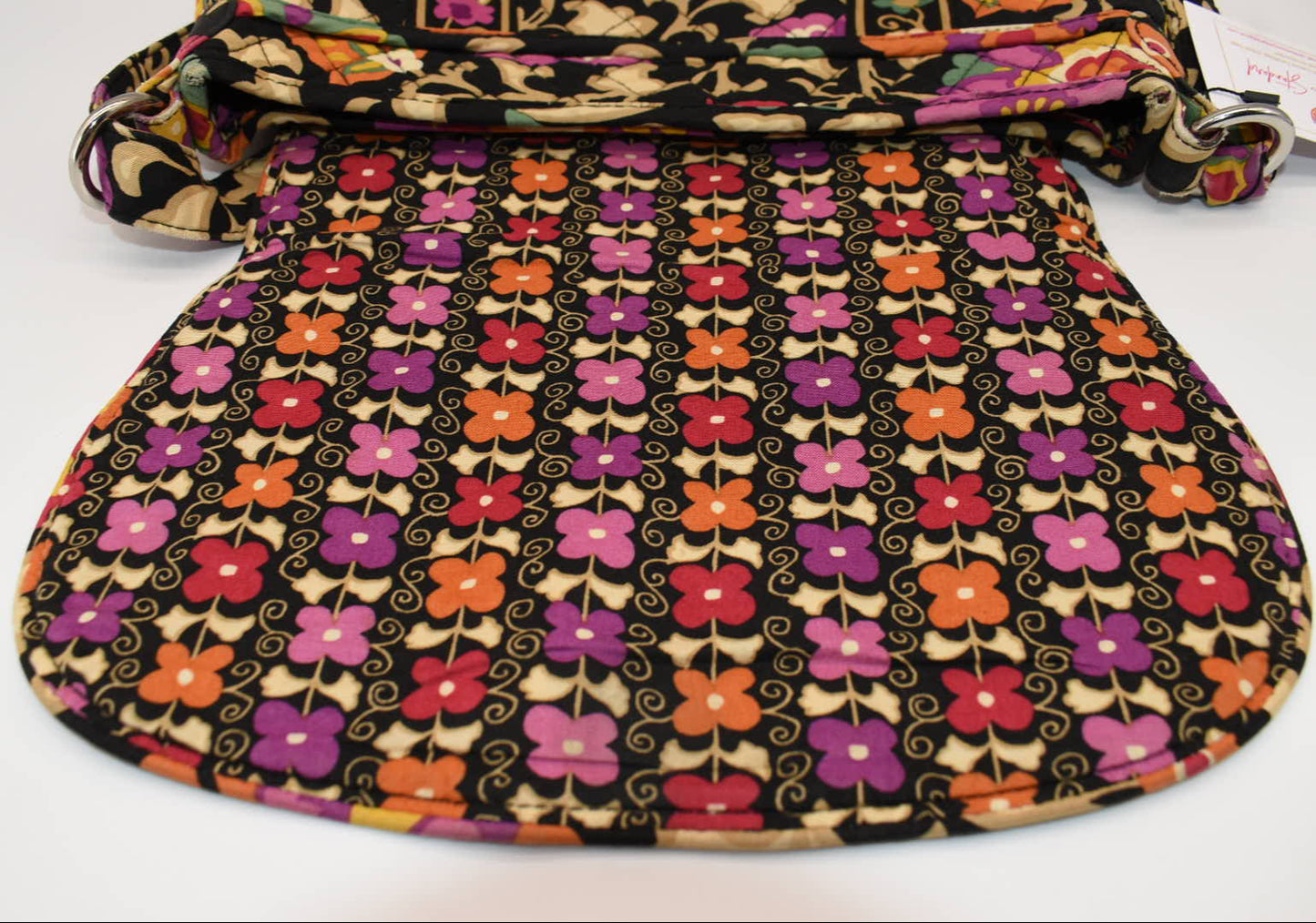 Vera Bradley Saddle Up Crossbody Bag in "Suzani" Pattern