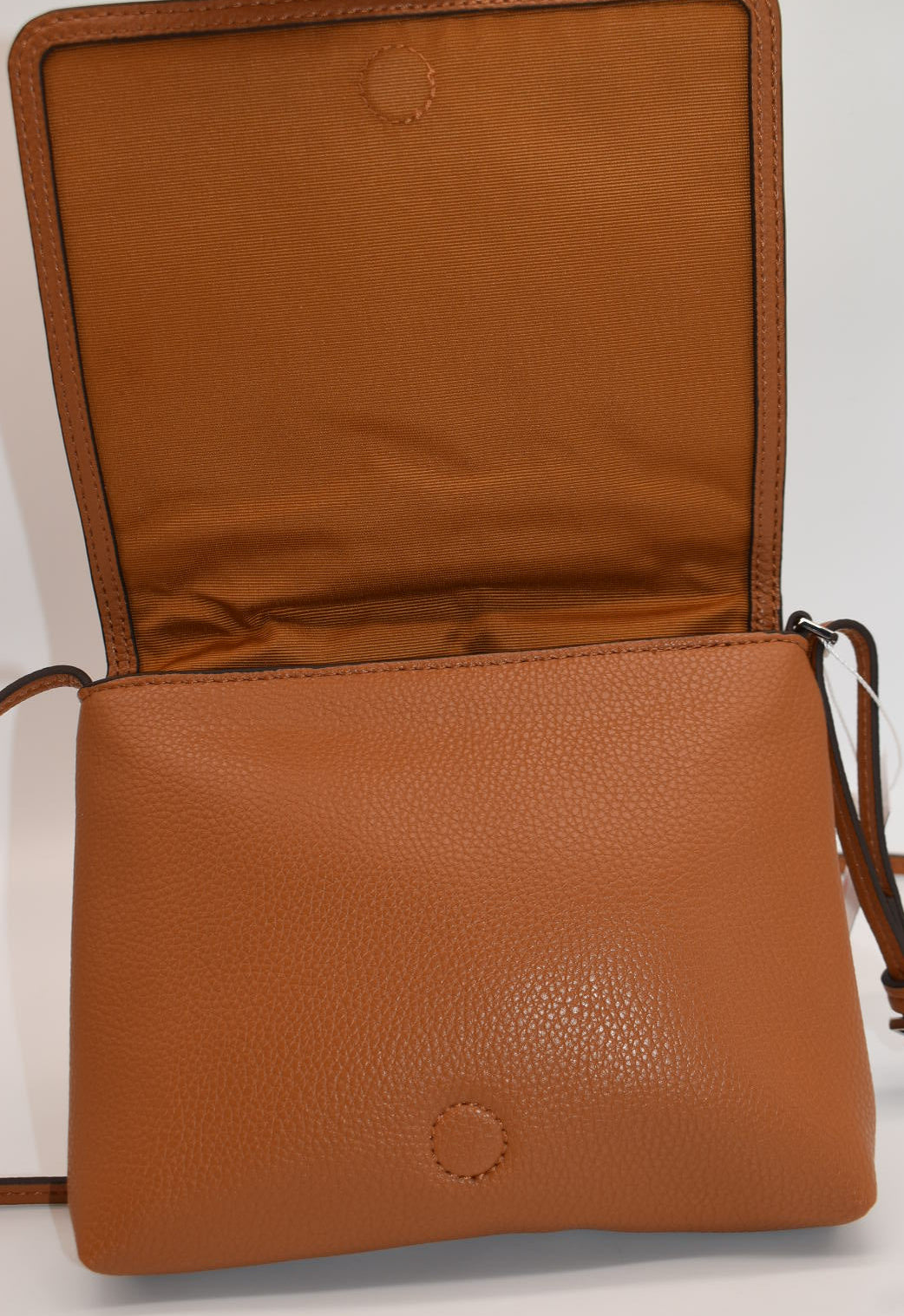 Vera Bradley Small Flap Hipster Crossbody Bag in "Lobster on Roasted Pecan"