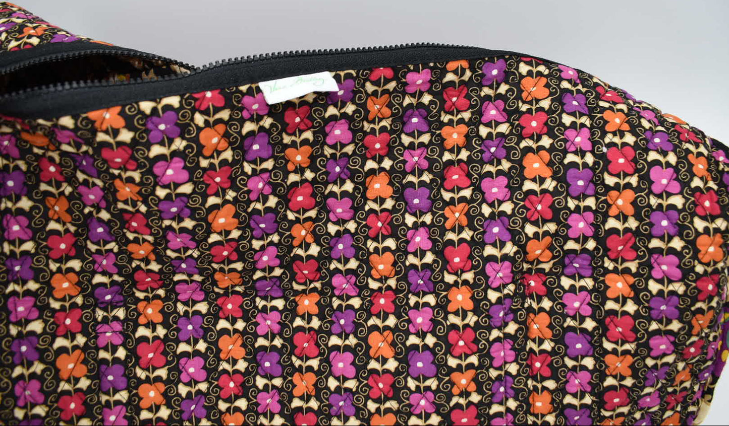 Vera Bradley Large Duffel Bag in "Suzani" Pattern