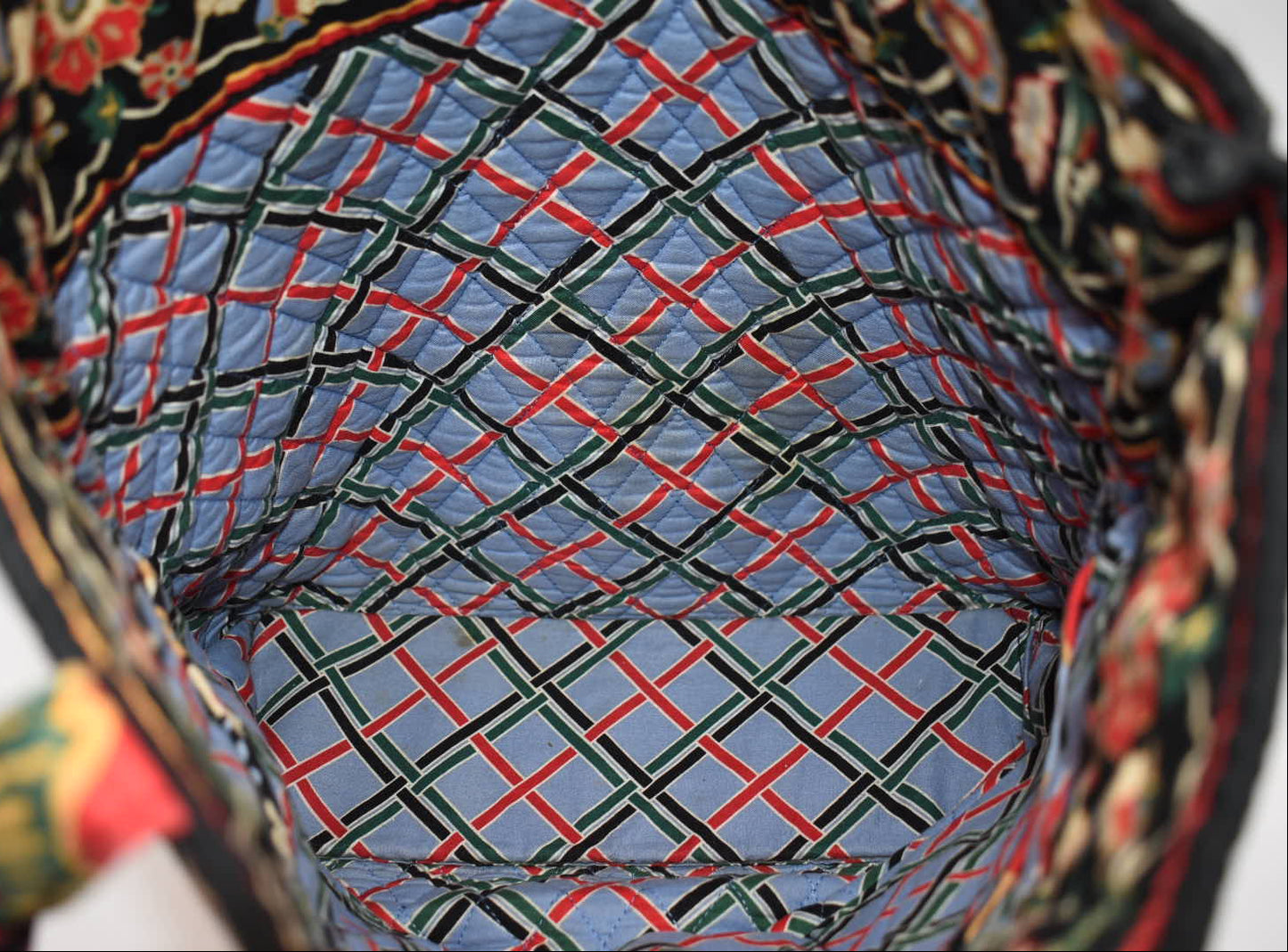 Vera Bradley Quilted Cotton Everyday Tote Bag in "Versailles" Pattern