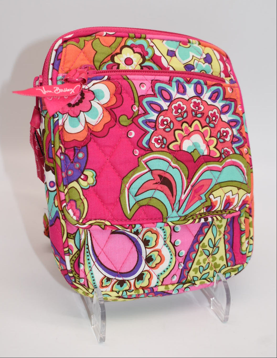 Vera Bradley Mini Hipster Crossbody Bag in "Pink Swirls" Pattern