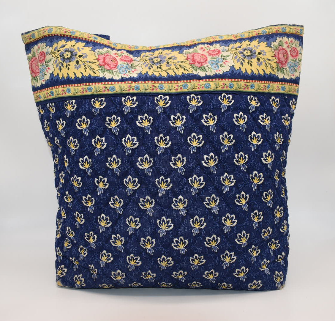 Vera Bradley Everyday Tote Bag in "Maison Blue" Pattern