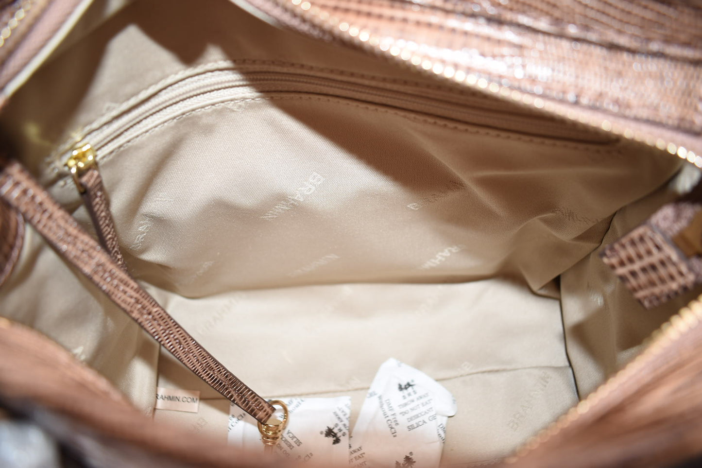 Brahmin Cami Satchel Bag in Multi Eirwen