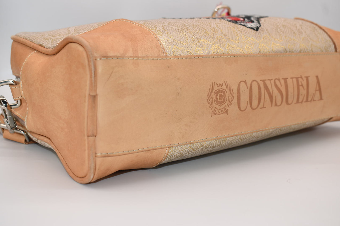 Consuela Carryall Gilded Satchel Bag