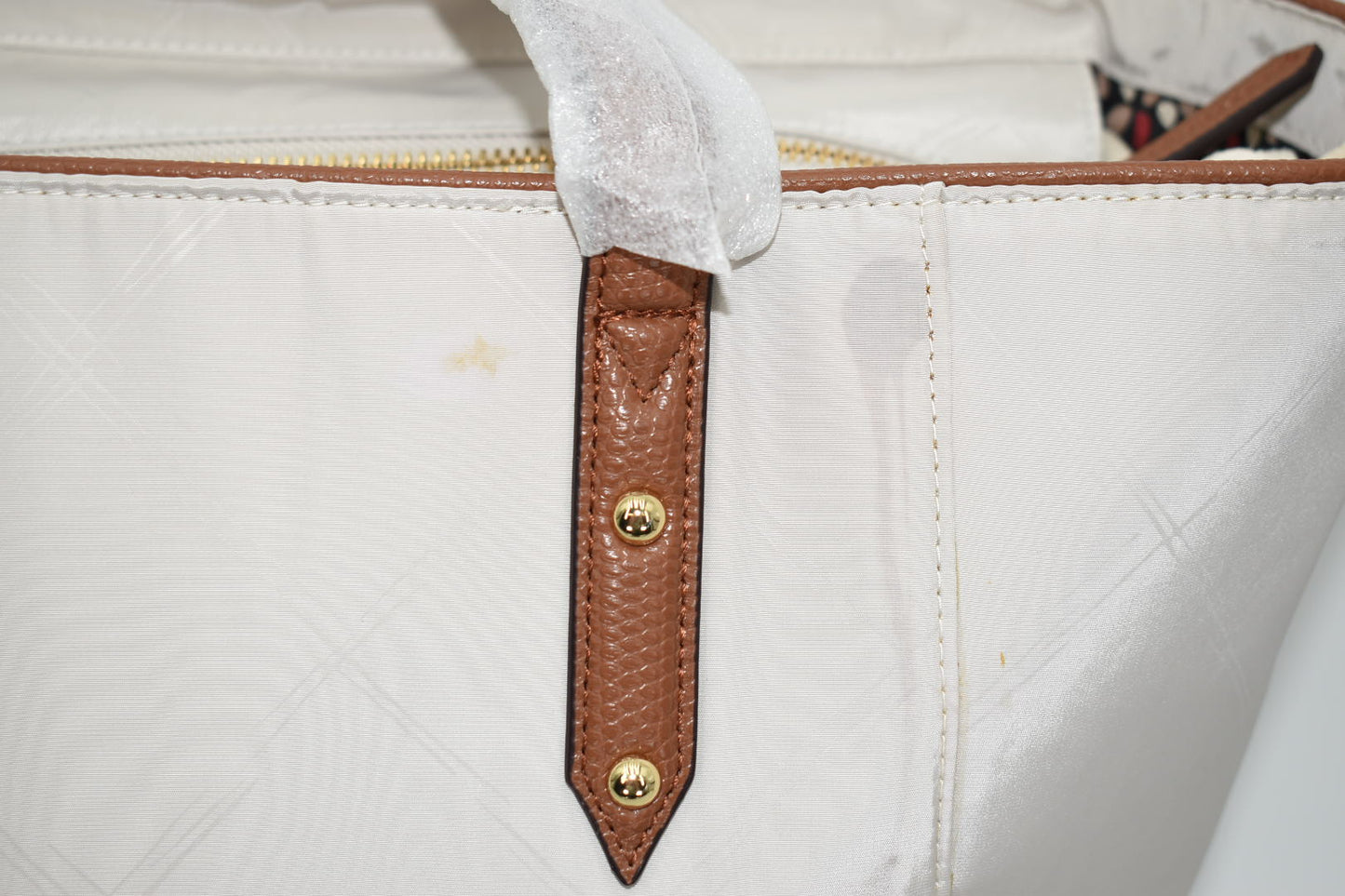 Vera Bradley Large Ella Tote Bag in "Sand" Pattern