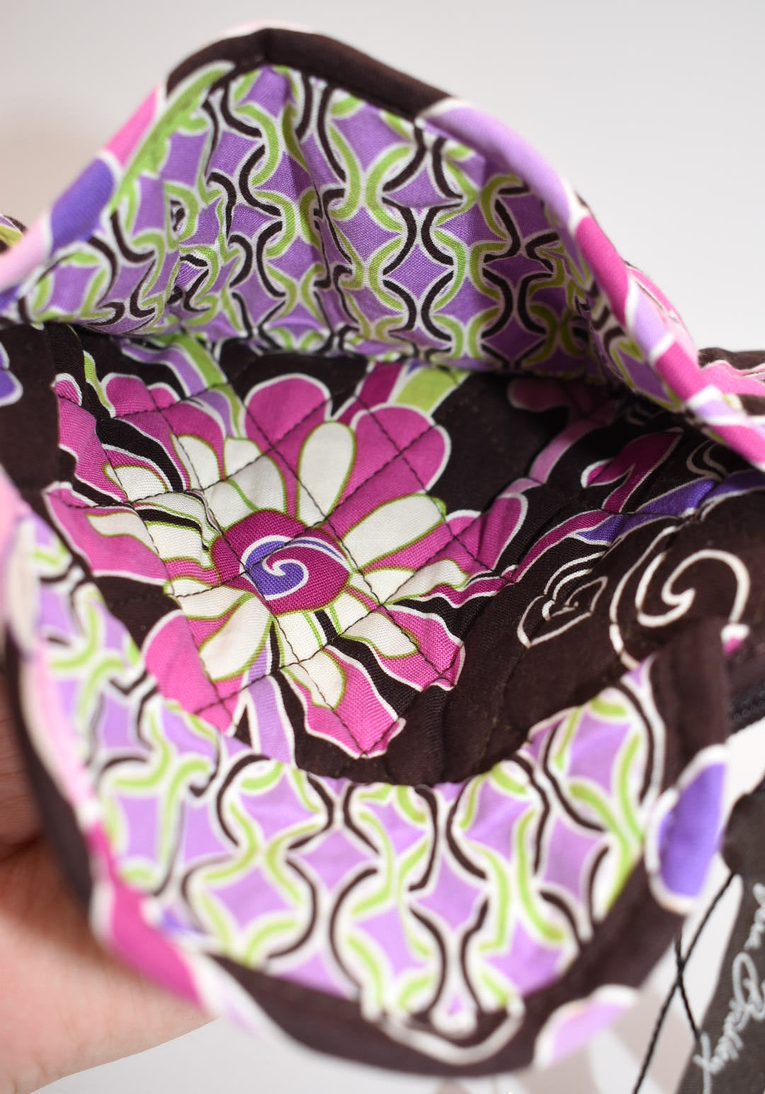 Vera Bradley Belt Bag in "Purple Punch" Pattern