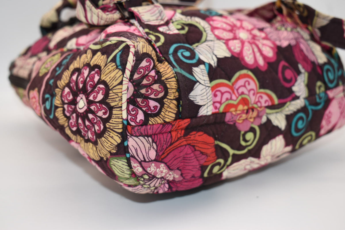 Vera Bradley Small Quilted Cotton Backpack in "Mod Floral- Pink" Pattern