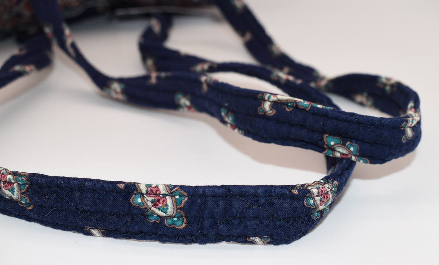 Vera Bradley Hoosier Shoulder Bag in "Navy - 1991" Pattern