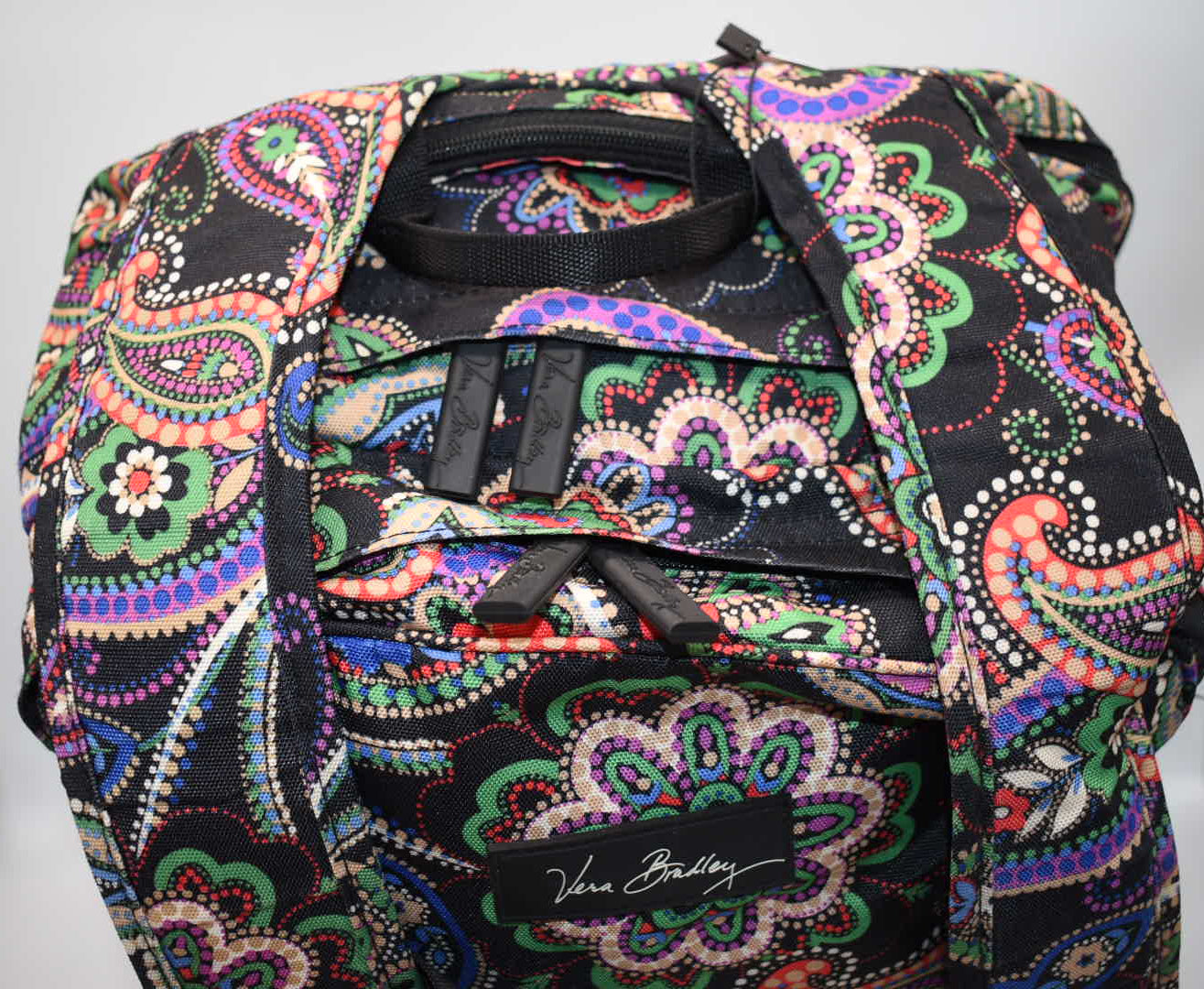 Vera Bradley Lighten Up XL Campus Backpack in "Kiev Paisley" Backpack