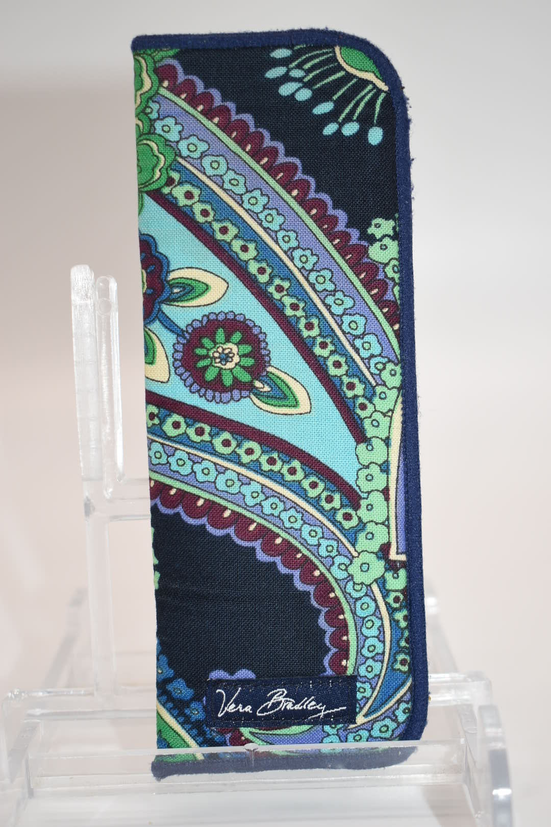 Vera Bradley Soft Slip-in Eyeglass Case in "Blue Rhapsody" Pattern