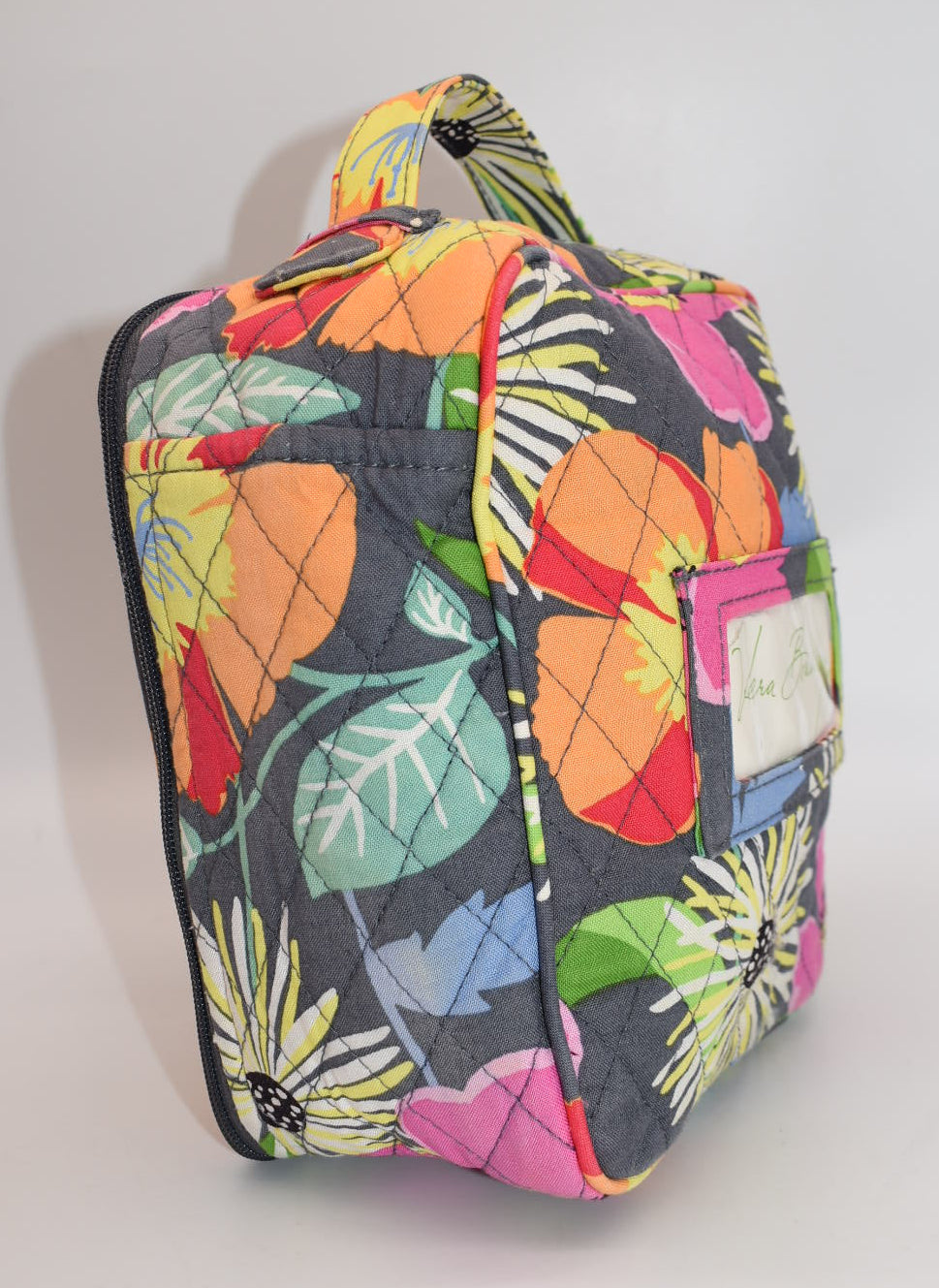 Vera Bradley Insulated Lunch Bag in "Jazzy Blooms" Pattern