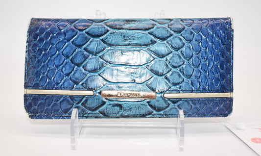 Brahmin Ady Wallet in Electric Blue Ateague