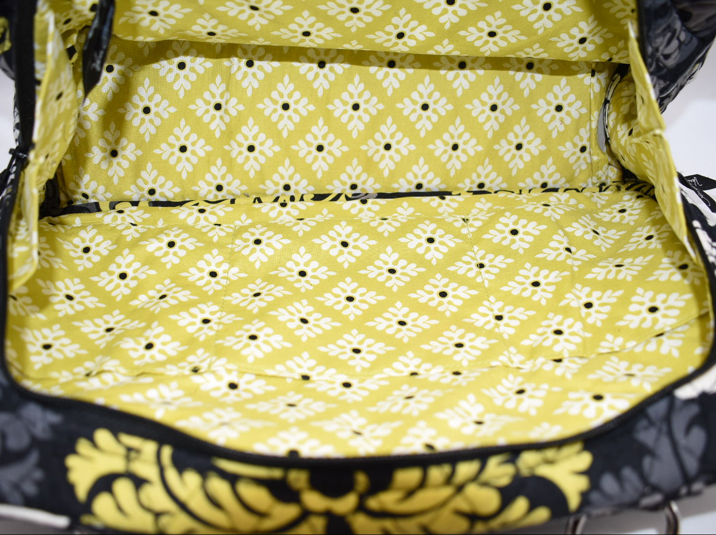 Vera Bradley Squared Away Satchel Bag in "Baroque" Pattern