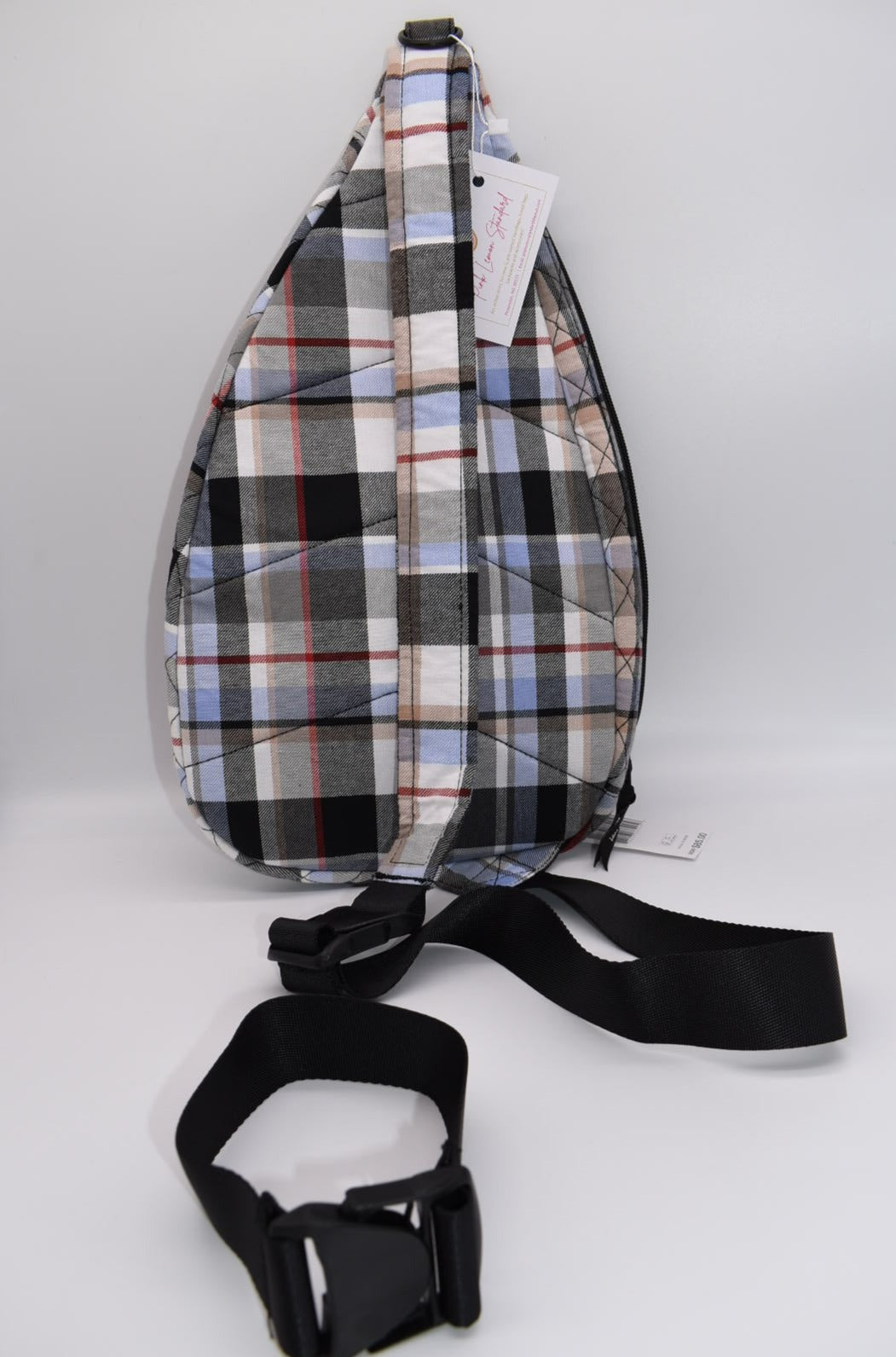 Vera Bradley Essential Sling Bag in "Perfectly Plaid" Pattern