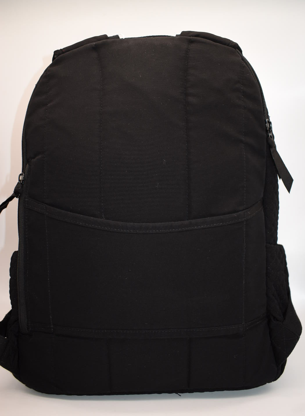 Vera Bradley Microfiber Campus Backpack in Black