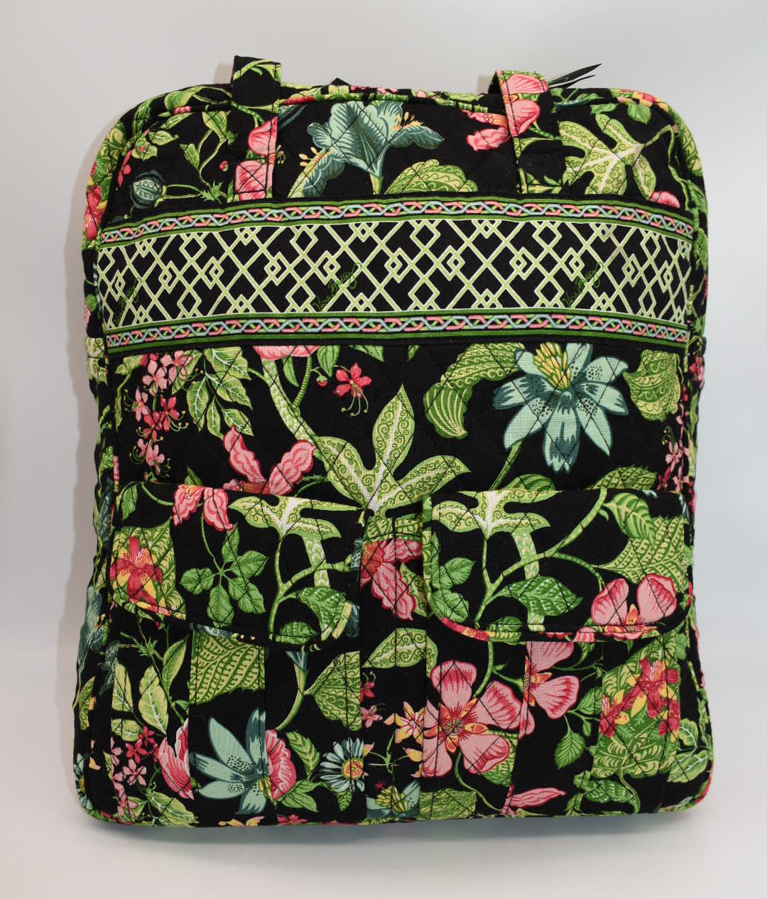 Vera Bradley Commuter / Work Tote Bag in "Botanica" Pattern