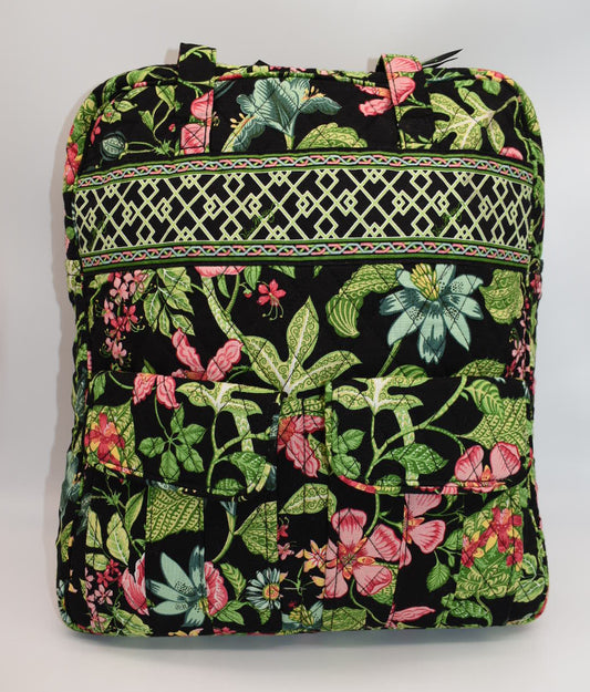 Vera Bradley Commuter / Work Tote Bag in "Botanica" Pattern