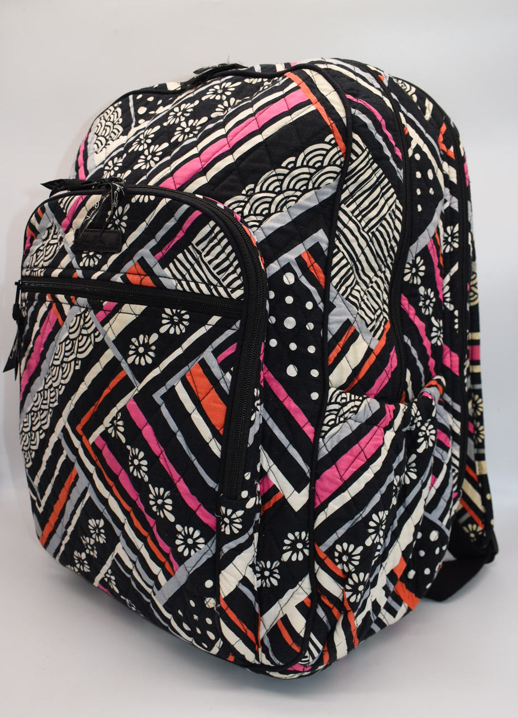 Vera Bradley Campus Tech Backpack in "Northern Stripes" Pattern