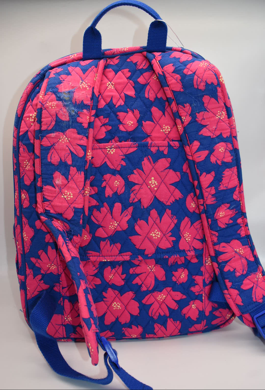 Vera Bradley Campus Backpack in "Art Poppies" Pattern