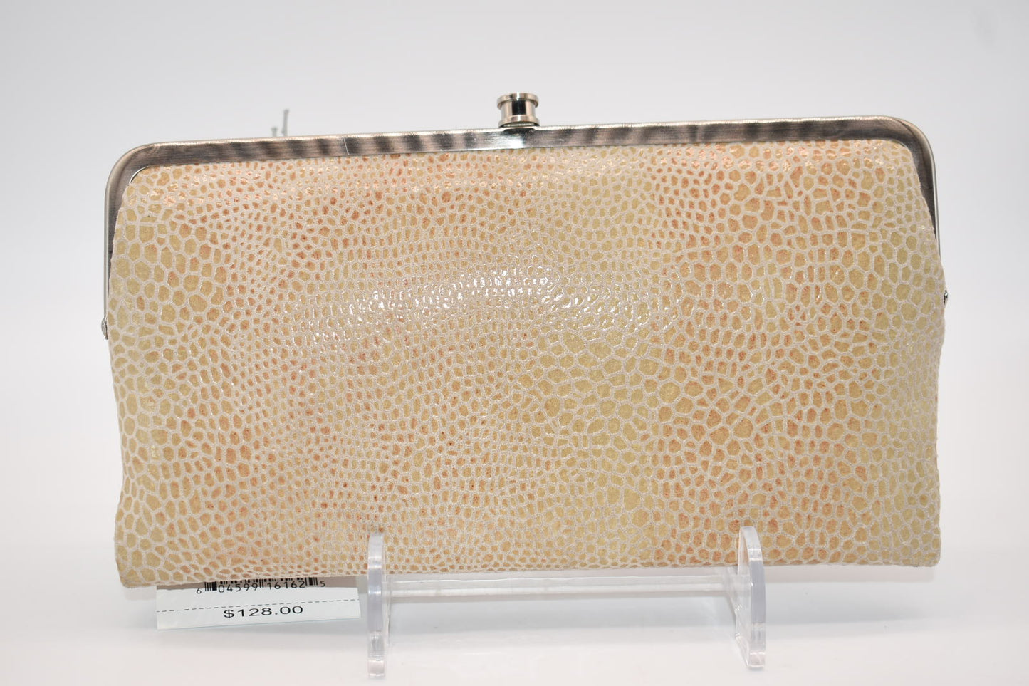 HOBO Lauren Clutch Wallet in Honey Snake