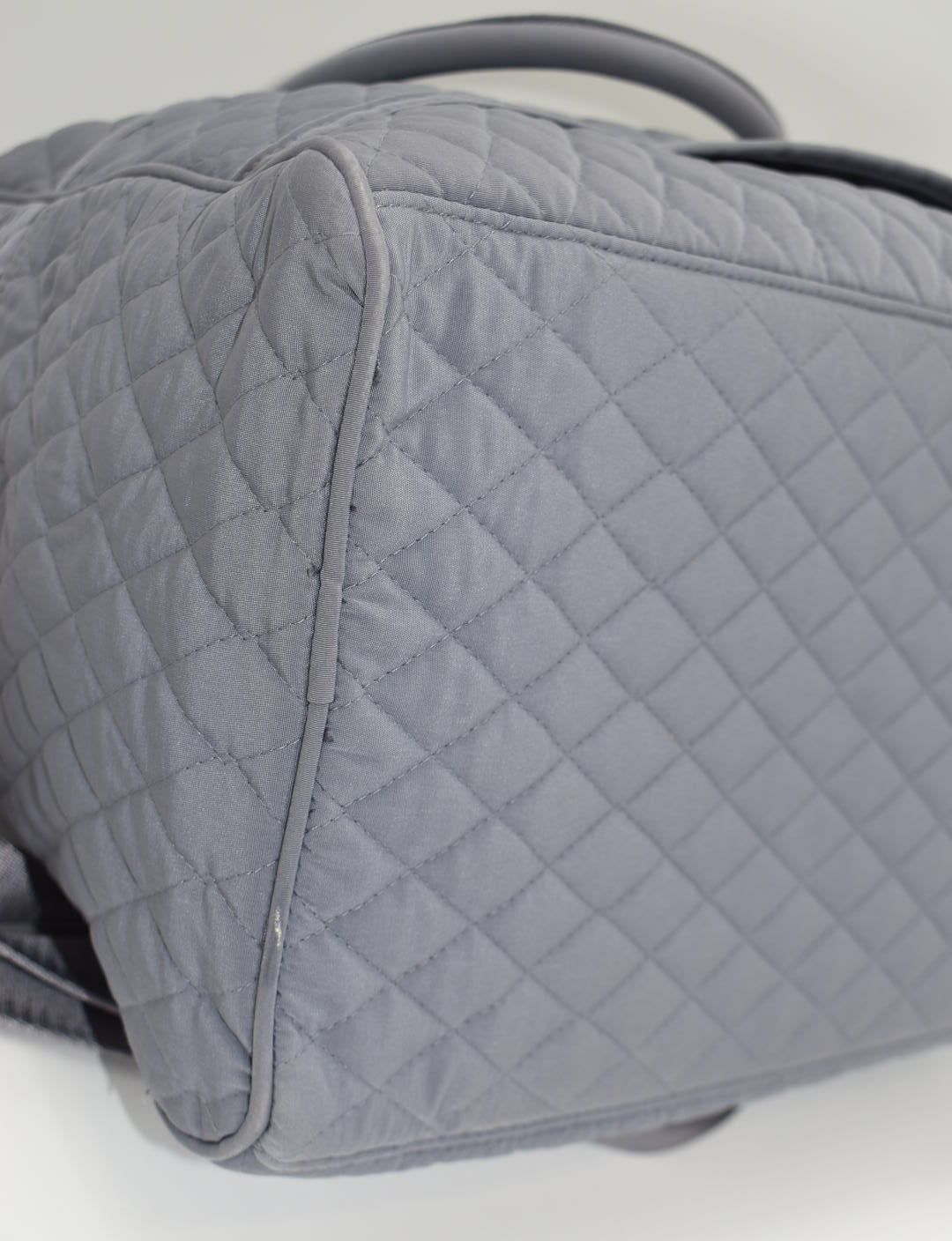 Vera Bradley Microfiber Weekender Travel Bag in Gray