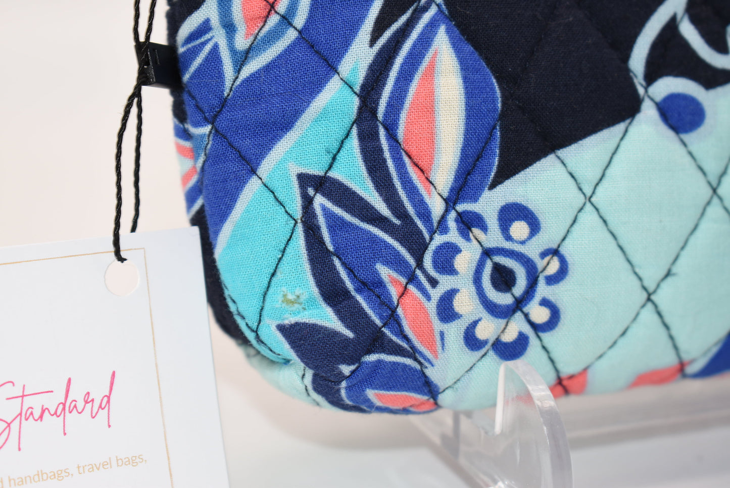 Vera Bradley Cosmetic Bag in "Lotus Flower Swirl" Pattern