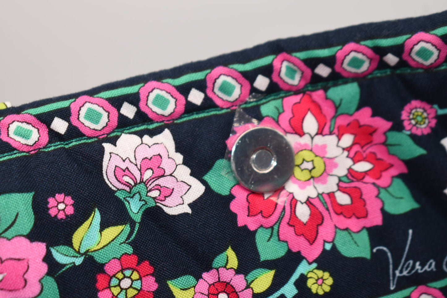 Vera Bradley Quilted Cotton Everyday Tote Bag in "Petal Paisley" Pattern