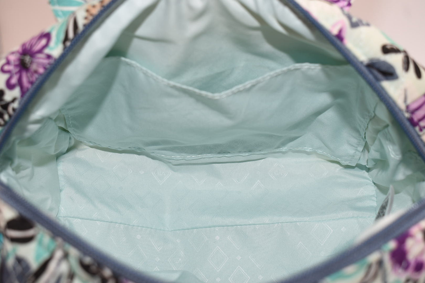 Vera Bradley Mini Satchel Bag in "Penelope's Garden" Pattern
