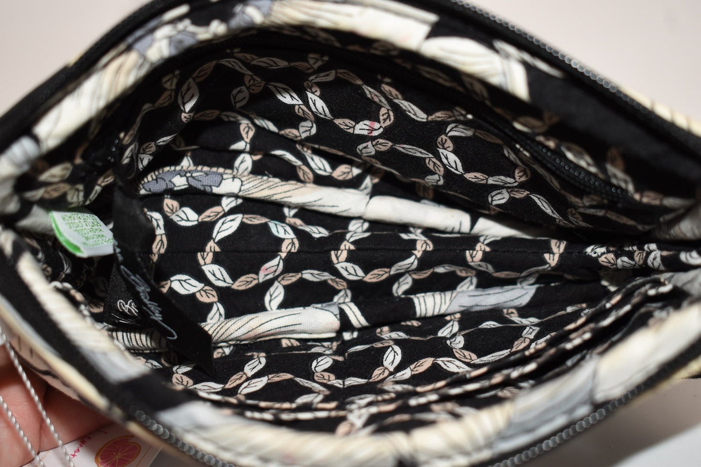 Vera Bradley Convertible Wristlet in "Camelia" Pattern