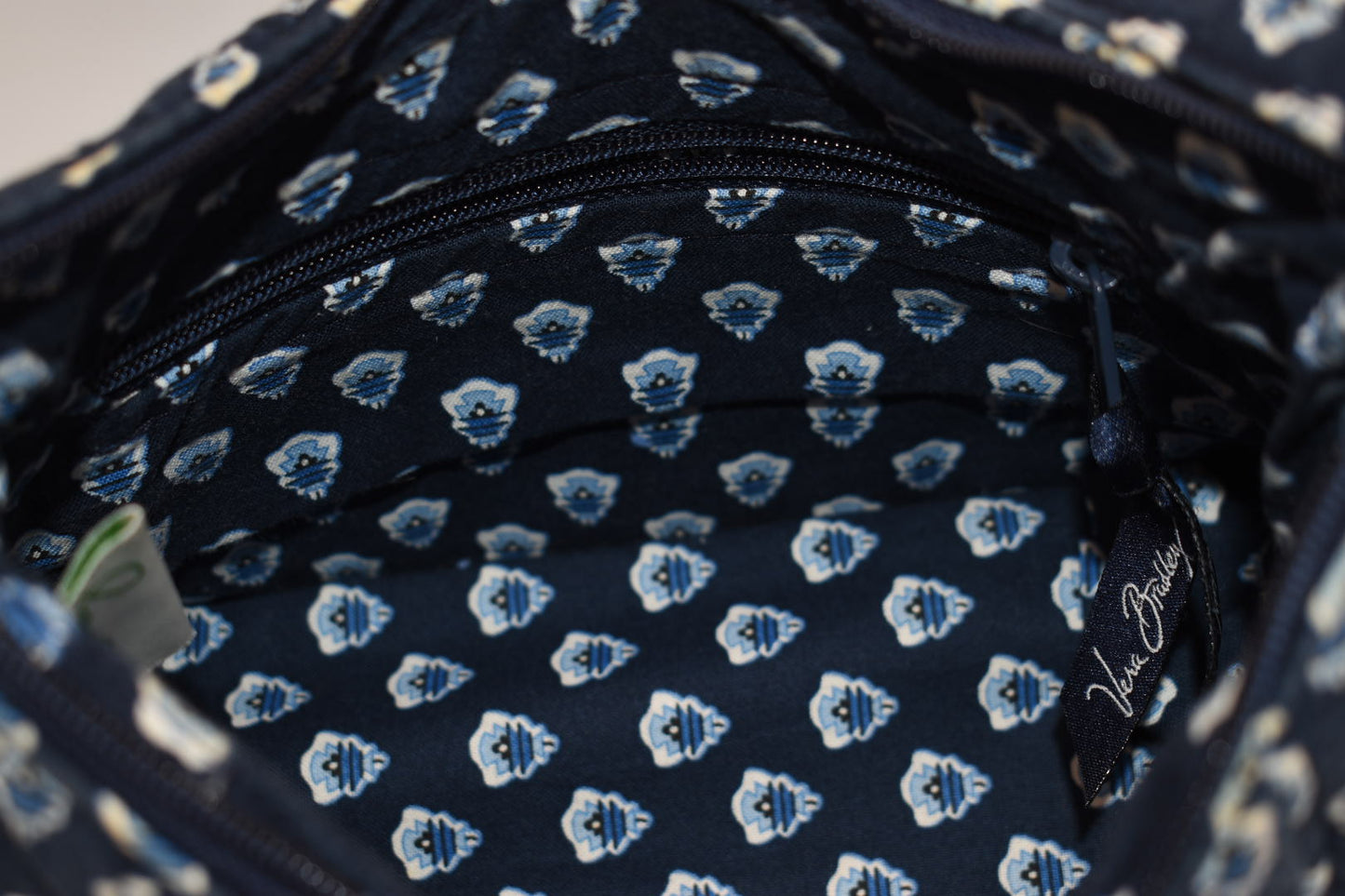 Vera Bradley Molly Shoulder Bag in "Nantucket Navy" Pattern