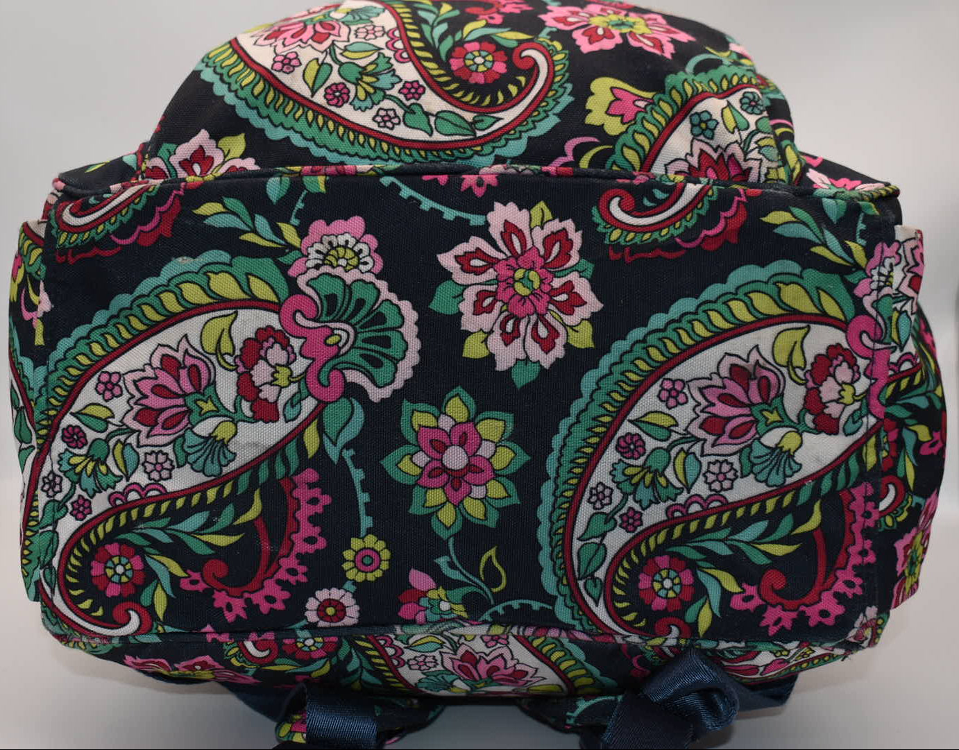 Vera Bradley Lighten Up Campus Backpack in "Petal Paisley" Pattern