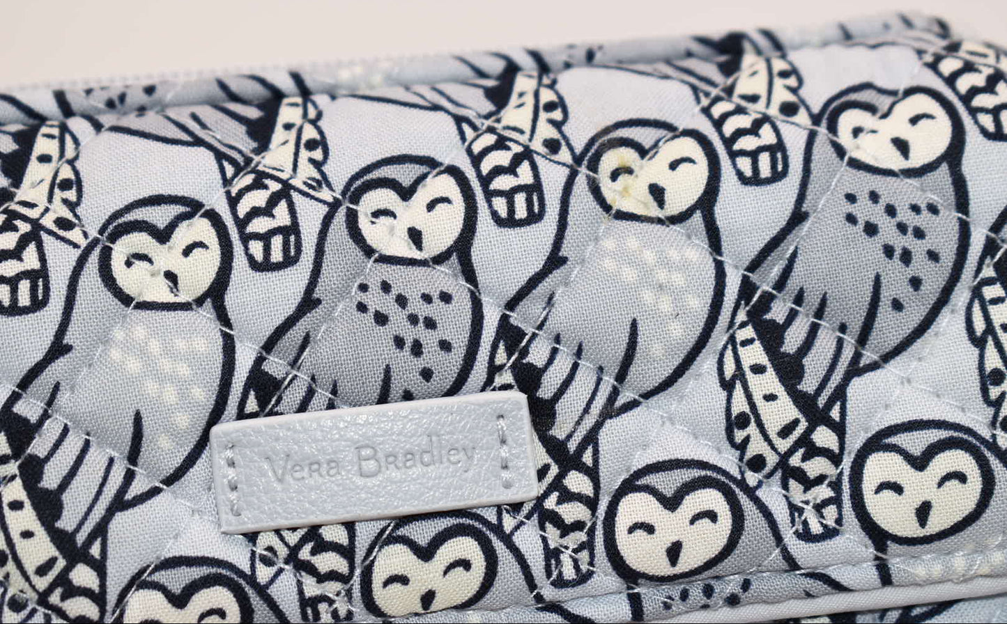 Vera Bradley Iconic RFID All in One Crossbody Bag in "Owls" Pattern