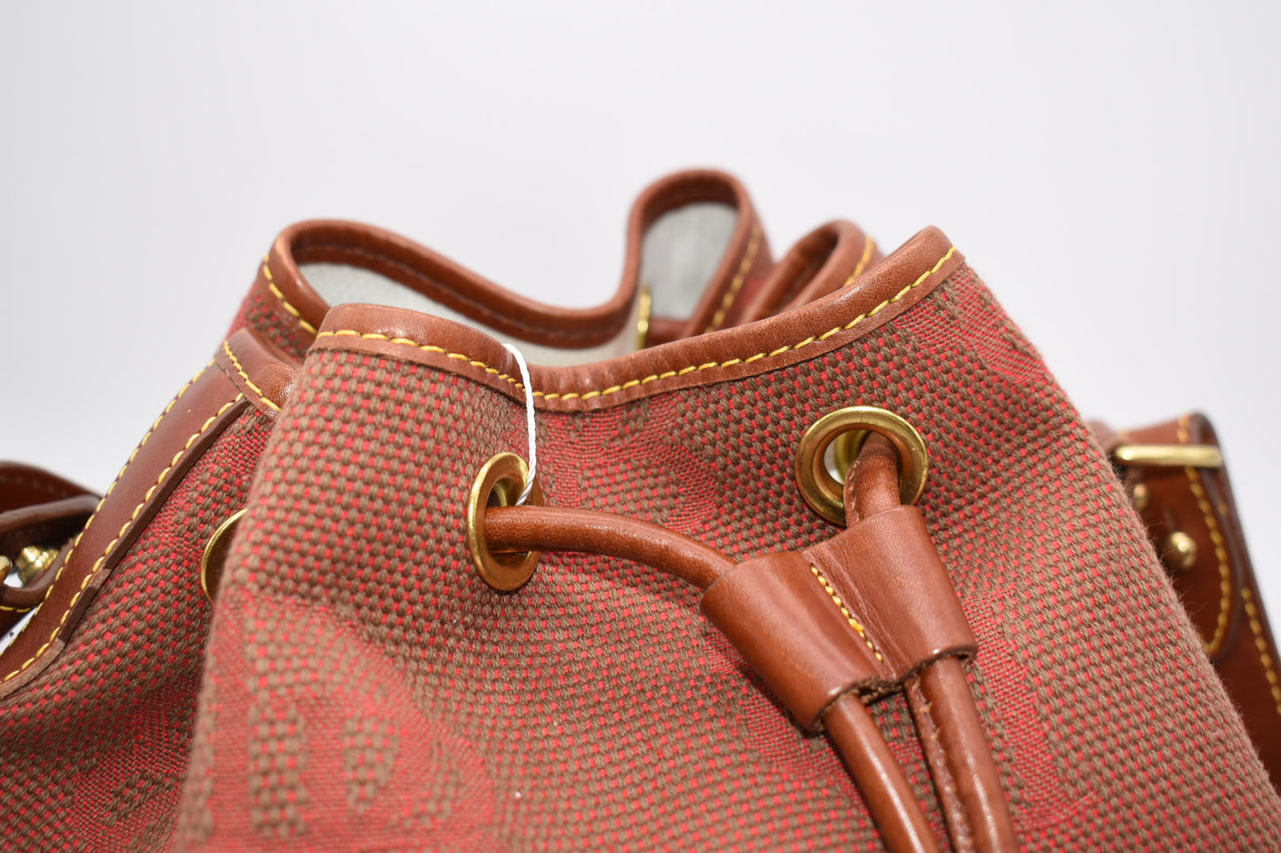 Vintage Dooney & Bourke Shoulder Drawstring Bucket Bag