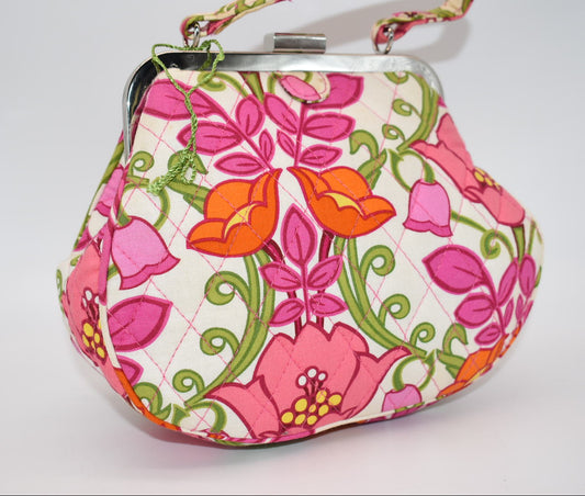 Vera Bradley Mini Frame Bag in "Lilli Bell" Pattern