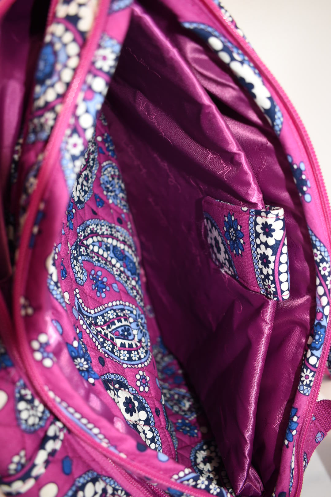 Vera Bradley Campus Laptop Backpack in "Boysenberry" Pattern