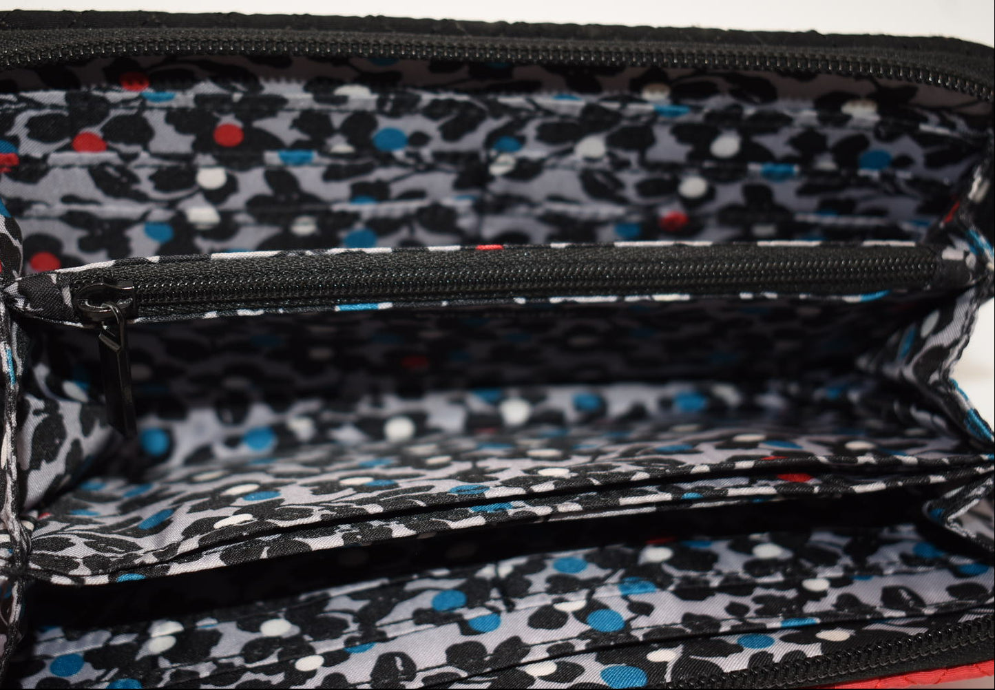 Vera Bradley Accordion Wallet in "Winter Patchwork" Pattern