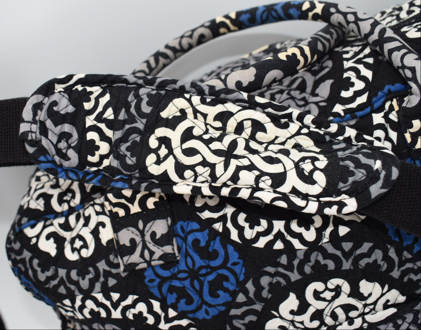 Vera Bradley Weekender Travel Bag in "Cobalt Canterberry" Pattern