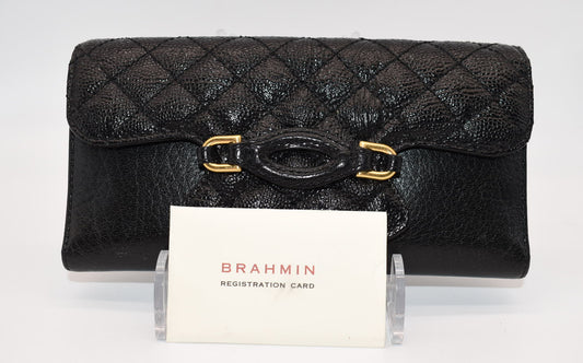 Brahmin Soft Checkbook Wallet in Rivington